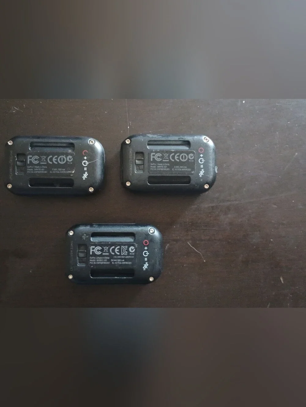 GoPro Remote Controls - Black with Red Accents